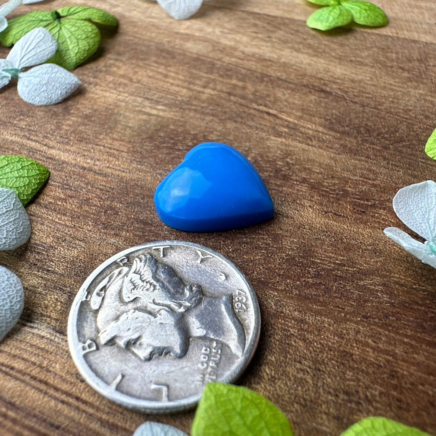 Pool Ball Core Cabochon - approx. 13 x 13 x 4.6 mm