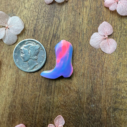 Aurora Opal Cabochon - approx. 19 x 17 x 4.2 mm