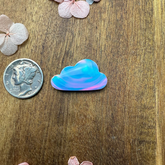 Aurora Opal Cabochon - approx. 24 x 13 x 4.6 mm