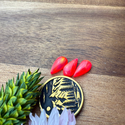 Aurora Opal Cabochon Set of 3 - approx. 11 x 5 mm