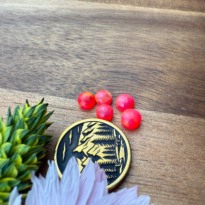 Aurora Opal Cabochon Set of 5 - approx. 5 x 5 mm