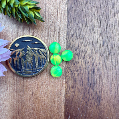 Aurora Opal Cabochon Set of 4 - approx. 5 x 5 mm