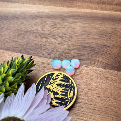 Aurora Opal Cabochon Set of 4 - Mixed Size