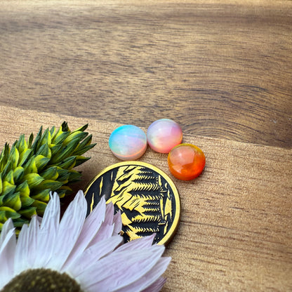 Aurora Opal Cabochon Set of 3 - Mixed Size
