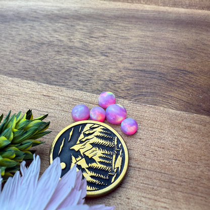 Aurora Opal Cabochon Set of 5 - Mixed Size