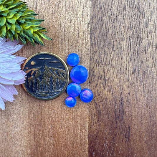 Aurora Opal Cabochon Set of 5 - Mixed Size