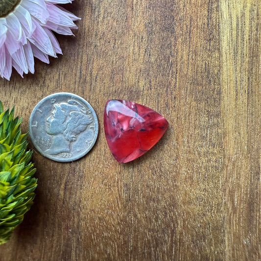 Acrylic Cabochon - approx. 16 x 16 x 4.7 mm