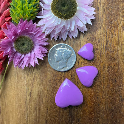 Pool Ball Core Cabochon Set of 3 - Mixed Size