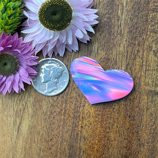 Aurora Opal Cabochon - approx. 30 x 20 x 5.5 mm