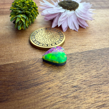 Intarsia Bello Opal Cabochon - approx. 11 x 11 x 4.1 mm