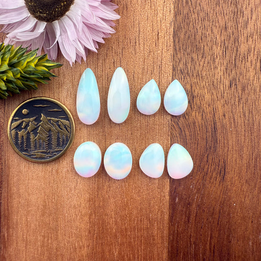 Pre-Order Aurora Opal Cabochon Pair