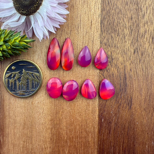 Pre-Order Aurora Opal Cabochon Pair