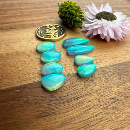 Pre-Order Aurora Opal Cabochon Pair