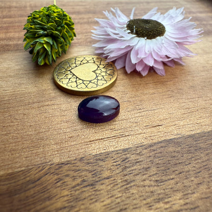 Bowlerite Cabochon - approx. 11 x 8 x 3.3 mm