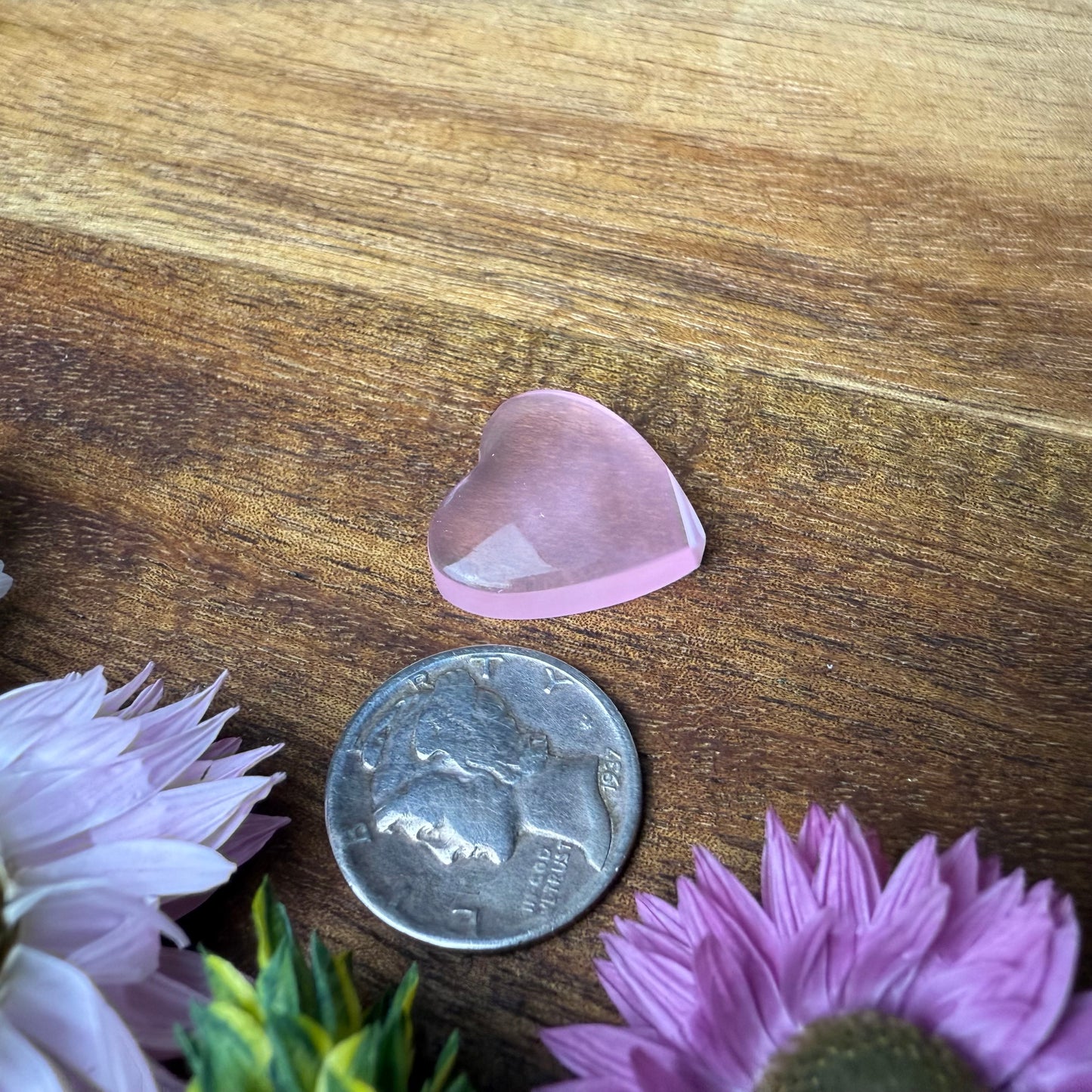 Acrylic Cabochon - approx. 16 x 17 x 5.1 mm