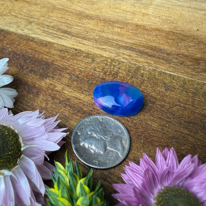 Acrylic Cabochon - approx. 17 x 12 x 5.2 mm