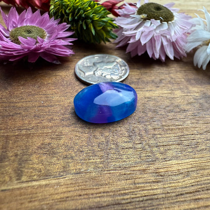 Acrylic Cabochon - approx. 17 x 13 x 5.2 mm