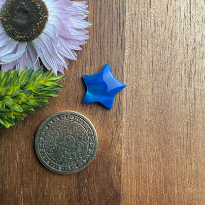 Aurora Opal Cabochon - approx. 14 x 15 x 3.6 mm
