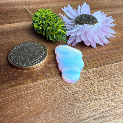 Aurora Opal Cabochon - approx. 24 x 14 x 4.4 mm