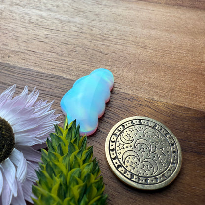 Aurora Opal Cabochon - approx. 24 x 14 x 4.4 mm