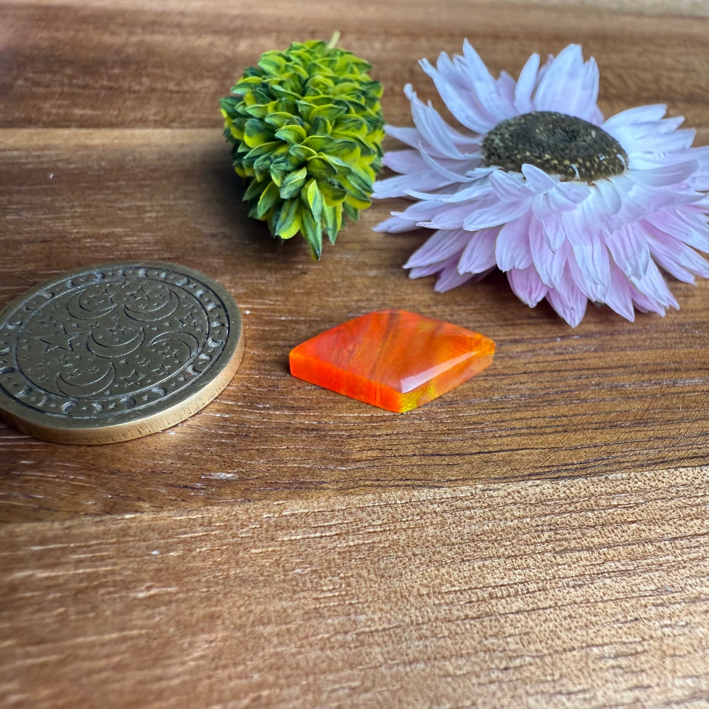 Aurora Opal Cabochon - approx. 17 x 10 x 3.7 mm