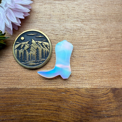 Pre-Order Aurora Opal Cabochon - approx. 19 x 16 mm