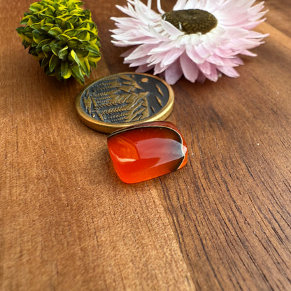 Acrylic Cabochon - approx. 12 x 11 x 4.1 mm