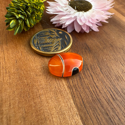 Acrylic Cabochon - approx. 14 x 11 x 4 mm