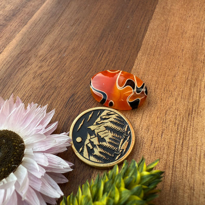 Acrylic Cabochon - approx. 20 x 15 x 4.7 mm