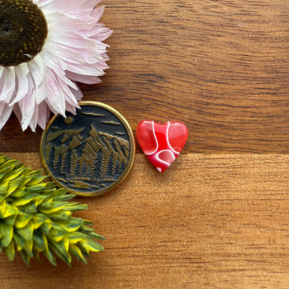 Acrylic Cabochon - approx. 11 x 11 x 3.5 mm