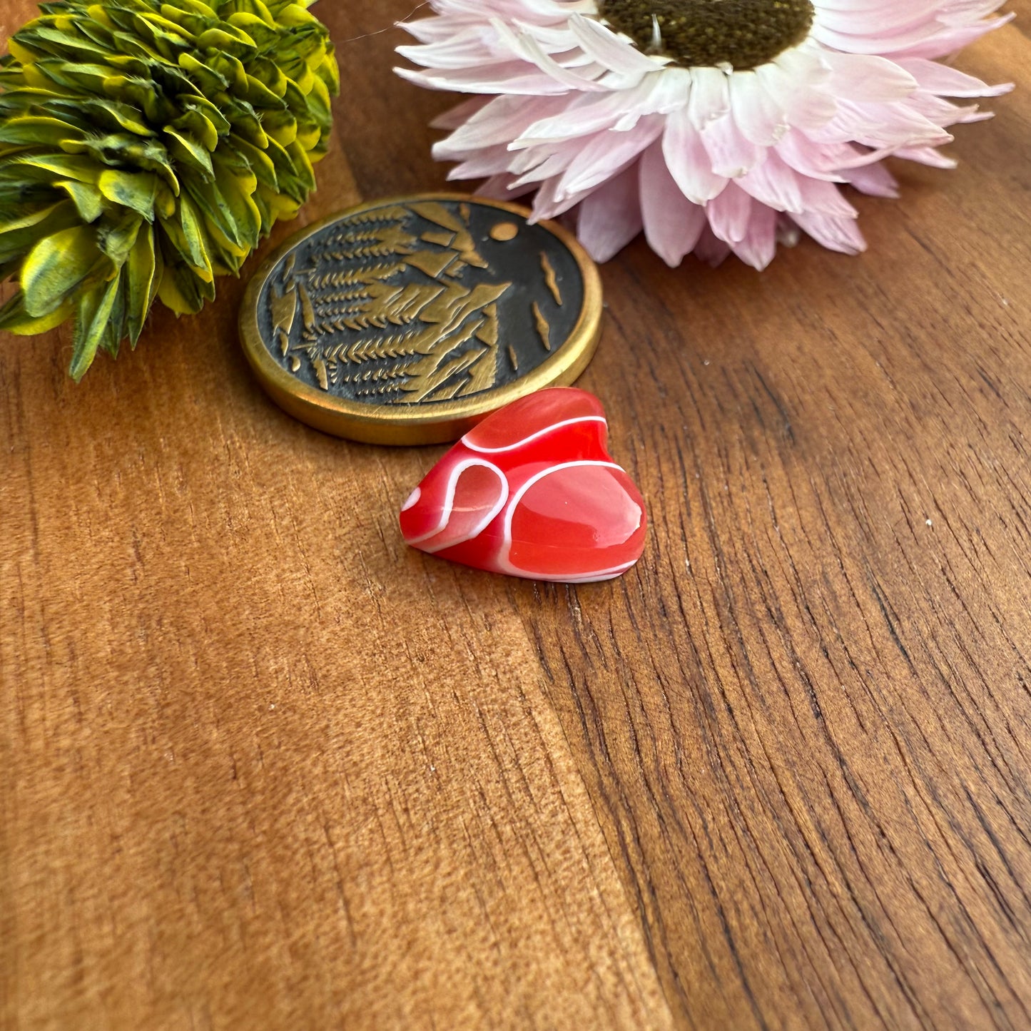 Acrylic Cabochon - approx. 11 x 11 x 3.5 mm