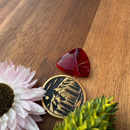 Acrylic Cabochon - approx. 16 x 16 x 4.1 mm