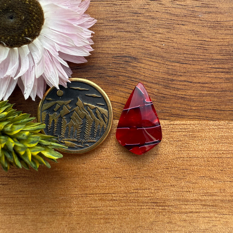 Acrylic Cabochon - approx. 19 x 12 x 4 mm