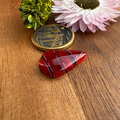 Acrylic Cabochon - approx. 19 x 12 x 4 mm