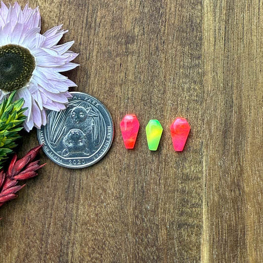 Aurora Opal Cabochon Set of 3 - Mixed Size