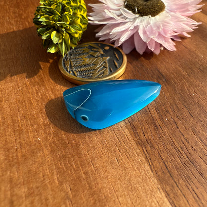 Acrylic Cabochon - approx. 24 x 13 x 4.3 mm