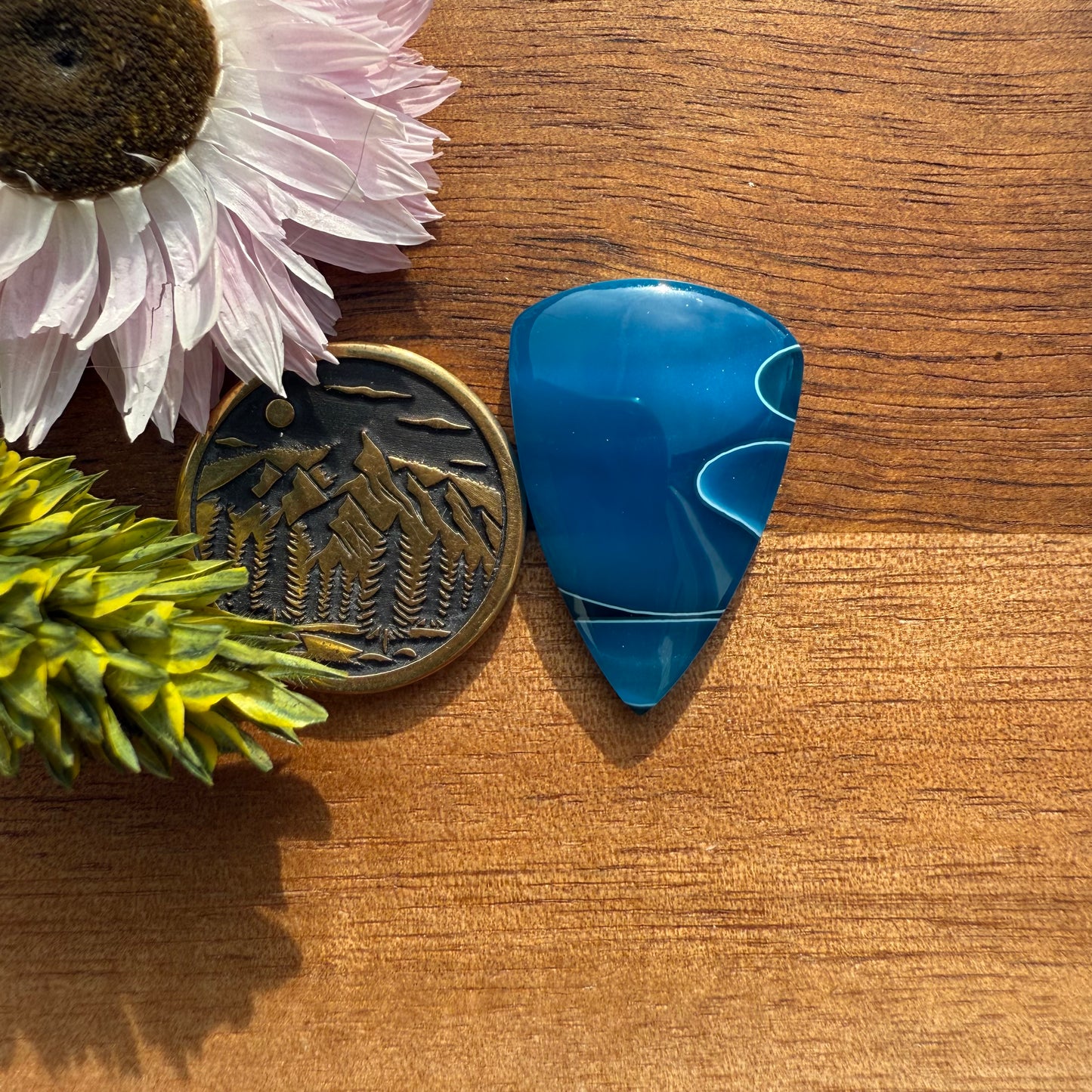 Acrylic Cabochon - approx. 24 x 16 x 4.6 mm