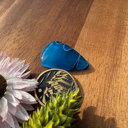 Acrylic Cabochon - approx. 24 x 16 x 4.6 mm