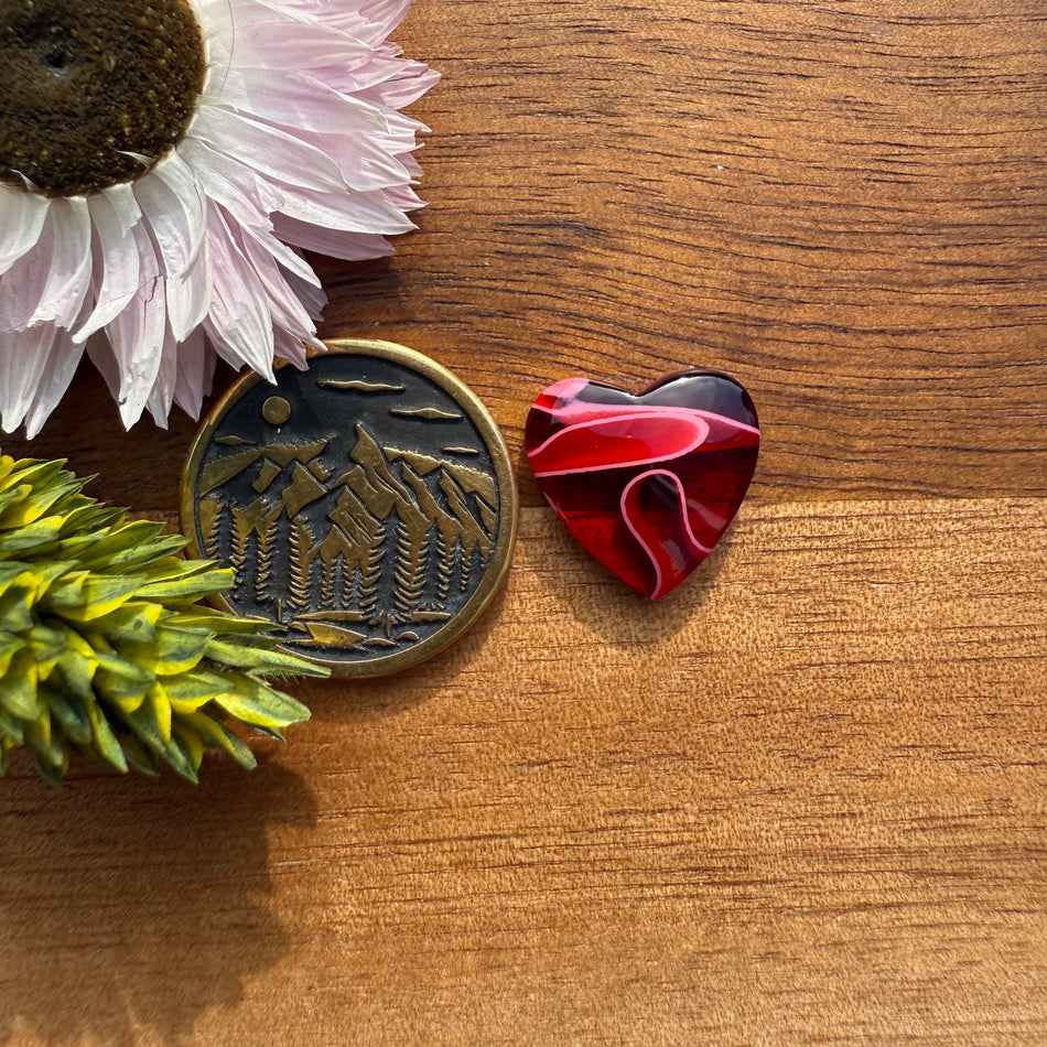 Acrylic Cabochon - approx. 13 x 13 x 4 mm