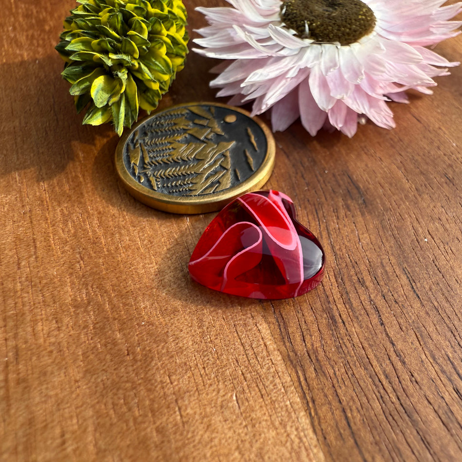 Acrylic Cabochon - approx. 13 x 13 x 4 mm