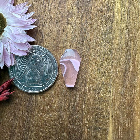 Acrylic Cabochon - approx. 19 x 11 x 4.1 mm