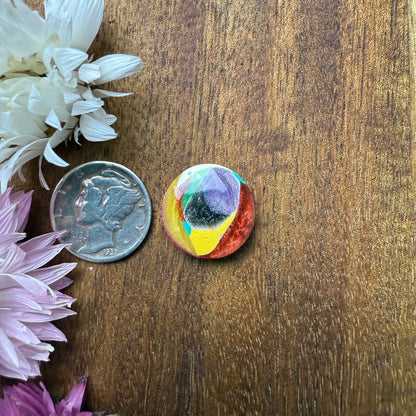 Oregon Surfite Cabochon - approx. 16 x 16 x 4.9 mm