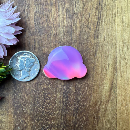 Aurora Opal Cabochon - approx. 19 x 24 x 5.3 mm