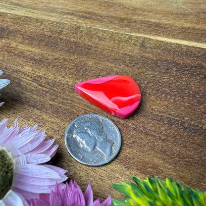 Acrylic Cabochon - approx. 23 x 17 x 5.3 mm