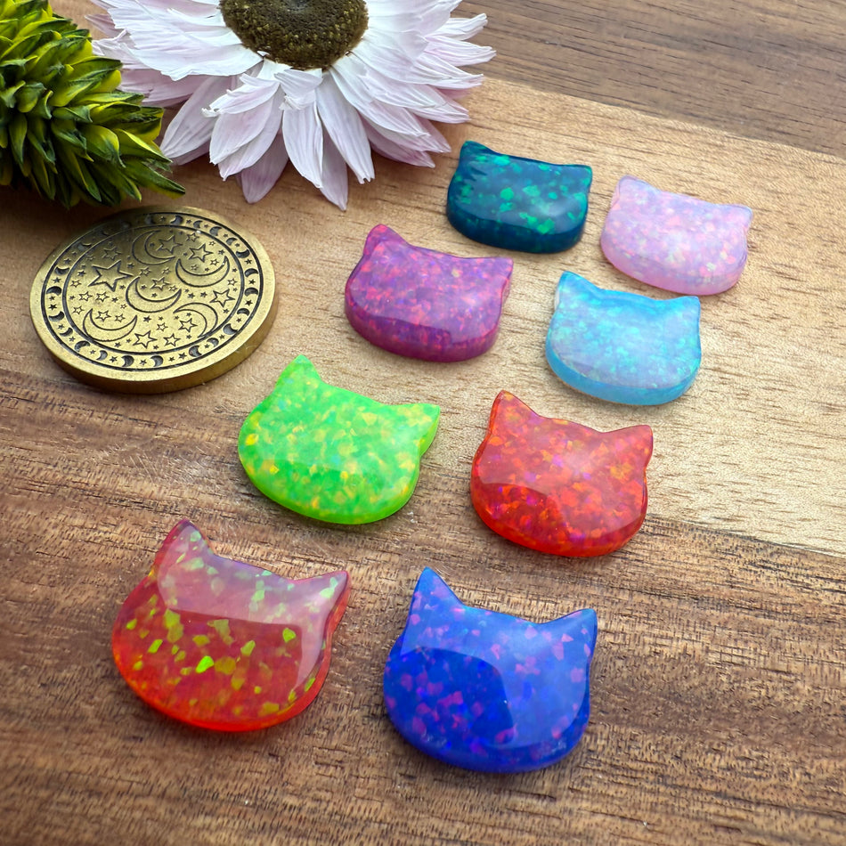 Pre-Order Glitter Opal Cabochon