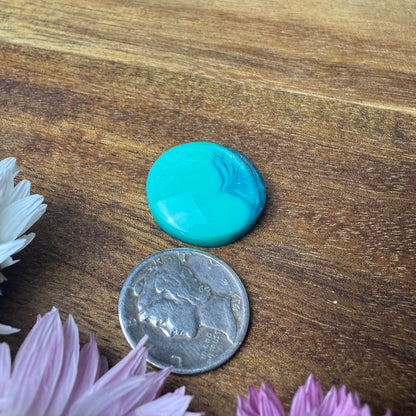 Acrylic Cabochon - approx. 19 x 19 x 5.7 mm