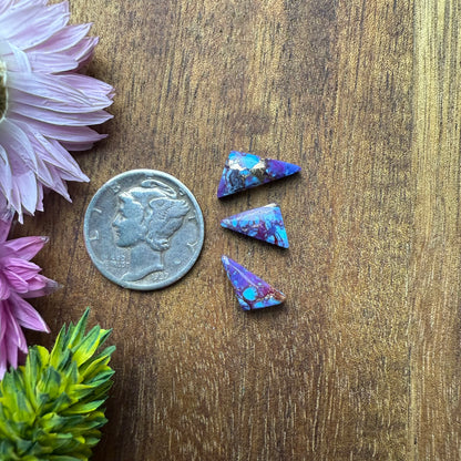 Kingman Composite Cabochon Set of 3 - Mixed Size