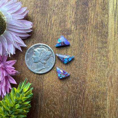 Kingman Composite Cabochon Set of 3 - Mixed Size