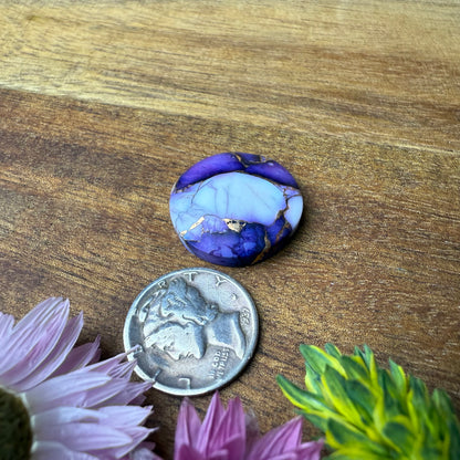 Kingman Composite Cabochon - approx. 20 x 20 x 5.9 mm