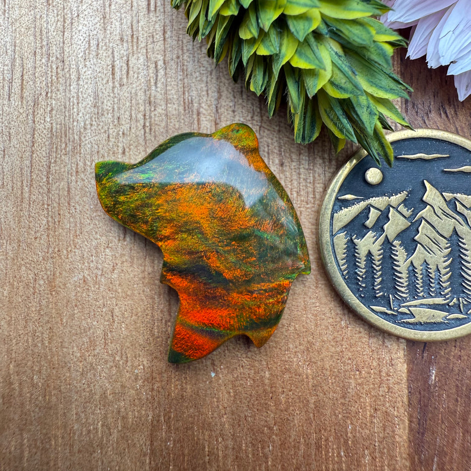 Aurora Opal Cabochon
